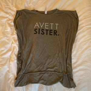Avert Brothers “Avett Sister” Concert Tee